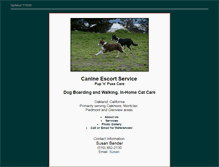 Tablet Screenshot of k9escort.com